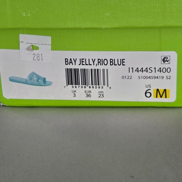 Sam Edelman Bay Jelly Women's Slip on Flat Pool Slides - Picture 6 of 7